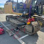 TTP-100 & 115V Pump CAT 336 behind